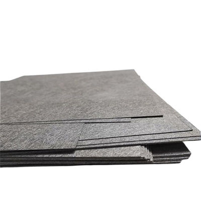 PEM Elektrolizör Titanyum Fiber Felt 0.4mm Gaz Difüzyon Katmanı GDL Yakıt Hücresi Gözenekli Titanyum