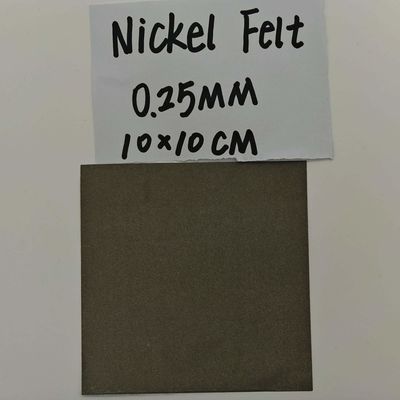 0.25mm Nikel Metal Elyaf Felt AEM Su Elektroliz Hidrojen Elektroliz Hücresi