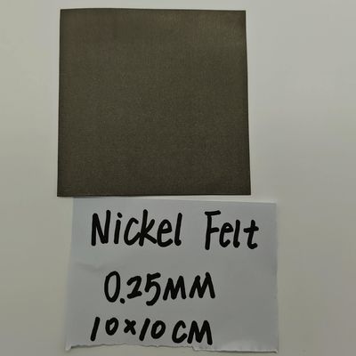 AEM Elektroliz Hücresi Nikel Elyaf Felt GDL Gaz Difüzyon Katmanı Sintered Felt