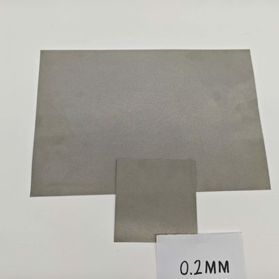 Nikel Sintered Fiber Felt 0.2mm Gözenekli Yakıt Hücresi Gazı Difüzyon Katmanı